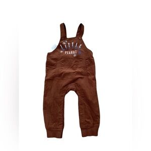 Peek NWT Size 12-18 Months Little Peanut Snowflake Corduroy Embroidered Overalls